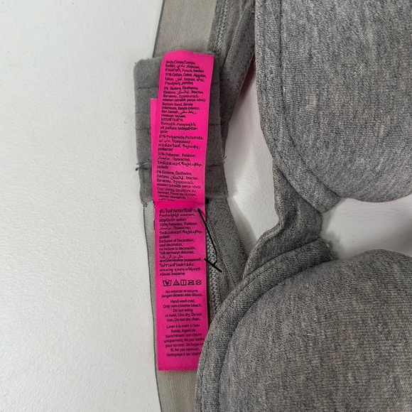 La Senza Remix Lightly Lined Balconnet Bra Size 32A Grey - Picture 5 of 6